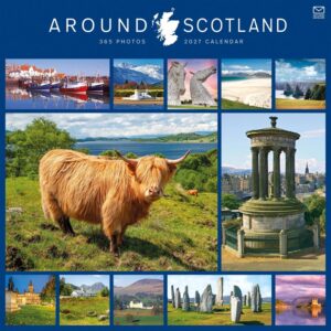 Around Scotland 365 Photos Calendar 2027