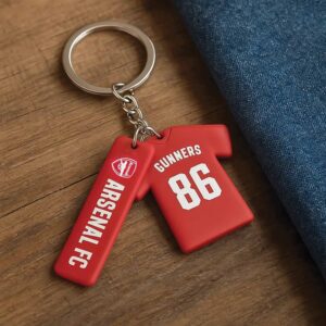 Arsenal FC 2 Icon Keyring