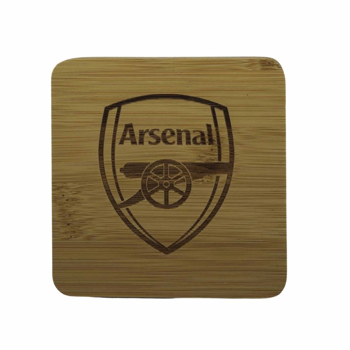 Arsenal FC Bamboo Coaster
