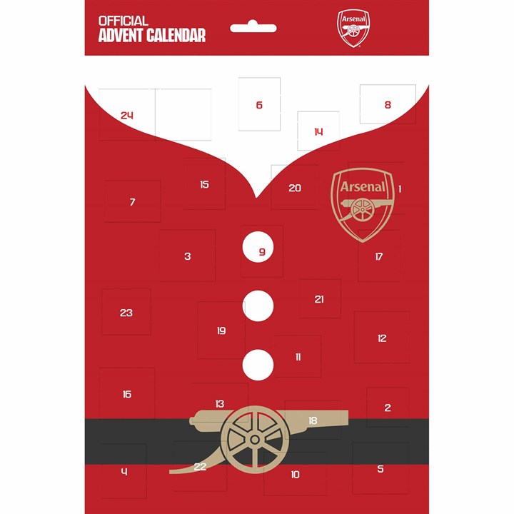 Arsenal FC Trivia Advent Calendar