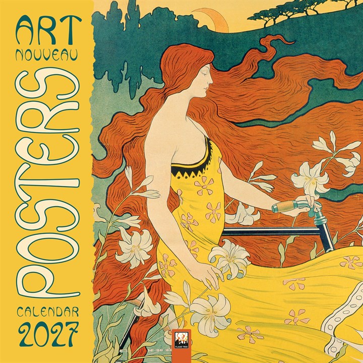 Art Nouveau Posters Calendar 2027
