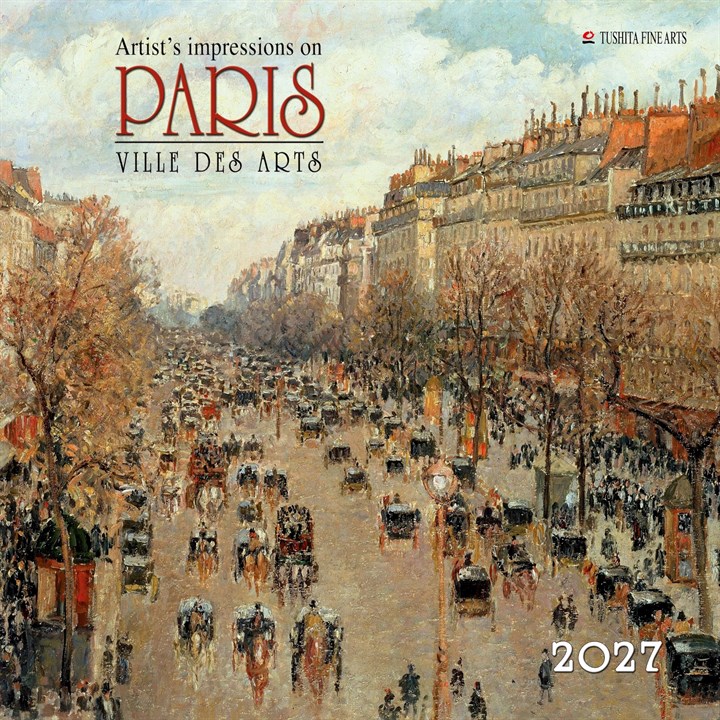 Artist's Impressions Of Paris Calendar 2027