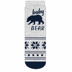 Baby Bear Christmas Socks - Children Size 6 - 8.5
