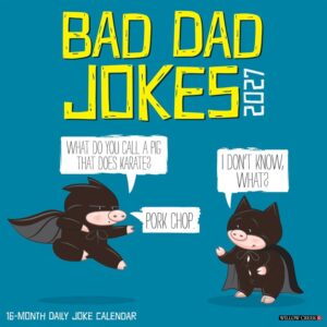 Bad Dad Jokes Calendar 2027