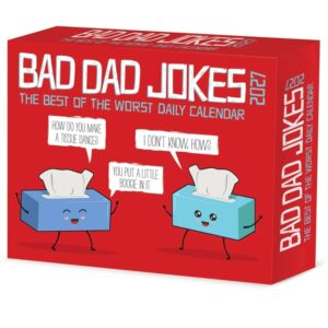 Bad Dad Jokes Desk Calendar 2027