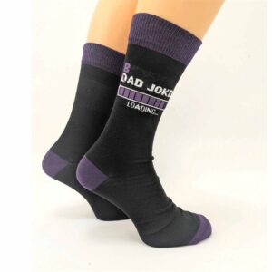 Bad/Dad Jokes Loading Socks - Size 7 - 11