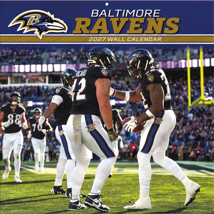 Baltimore Ravens NFL Calendar 2027