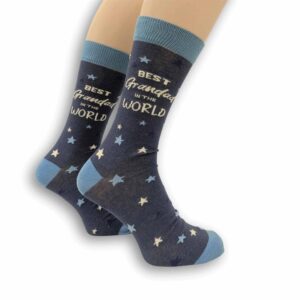 Best Grandad In The World Socks - Size 7 - 11