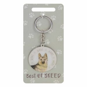 Best Of Breed German Shepherd Keyring