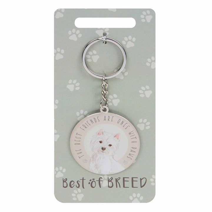 Best Of Breed Westie Keyring