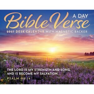Bible Verse A Day Mini Desk Calendar 2027
