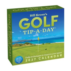 Bill Kroen's Golf Tip-A-Day Desk Calendar 2027