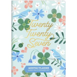 Birds & Blooms Monthly A6 Diary 2026 - 2027