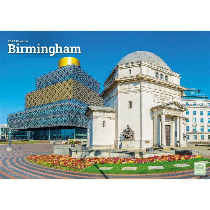 Birmingham A4 Calendar 2027