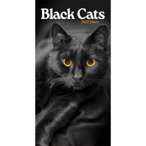 Black Cats Slim Diary 2027