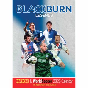 Blackburn Rovers FC Legends A3 Calendar 2026
