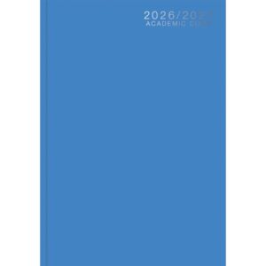 Blue Classic Academic Day To View A4 Diary 2026 - 2027