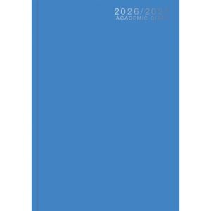 Blue Classic Academic Day To View A5 Diary 2026 - 2027