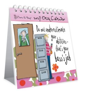 Born To Shop Easel Desk Calendar 2027