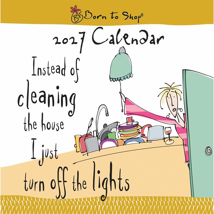Born to Shop Calendar 2027