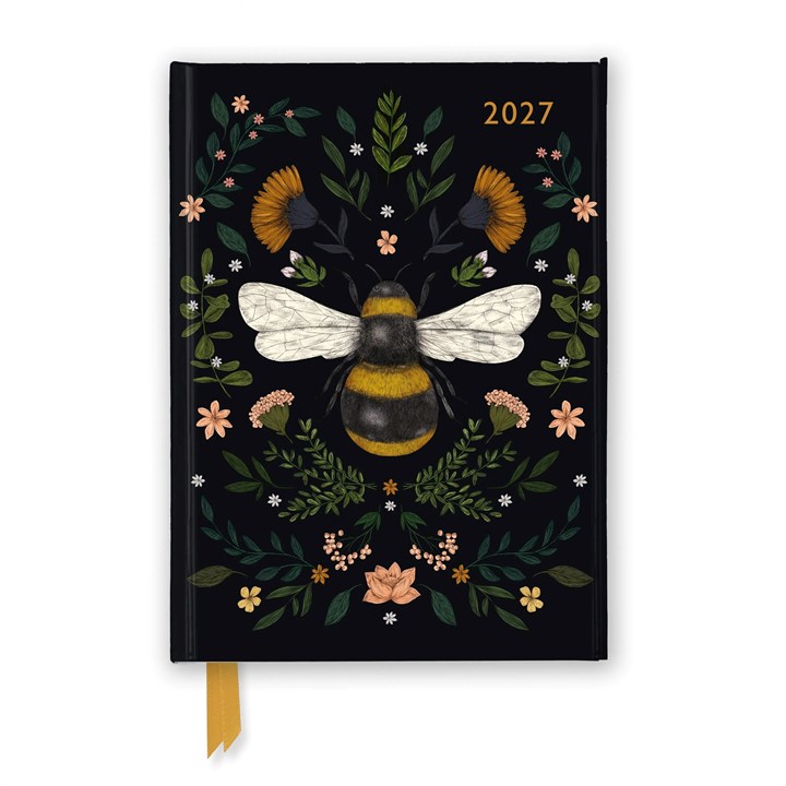 Botanical Bee A5 Diary 2027