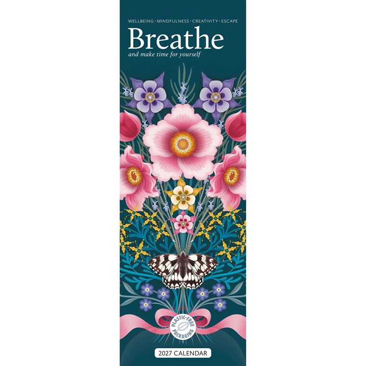 Breathe Slim Calendar 2027