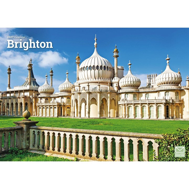 Brighton A4 Calendar 2027