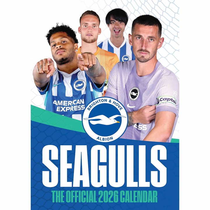 Brighton & Hove Albion FC A3 Calendar 2026