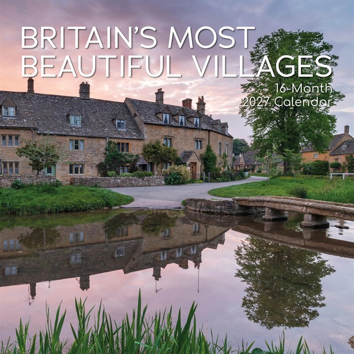 Britain's Most Beautiful Villages Calendar 2027