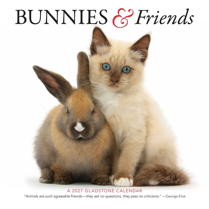 Bunnies & Friends Calendar 2027