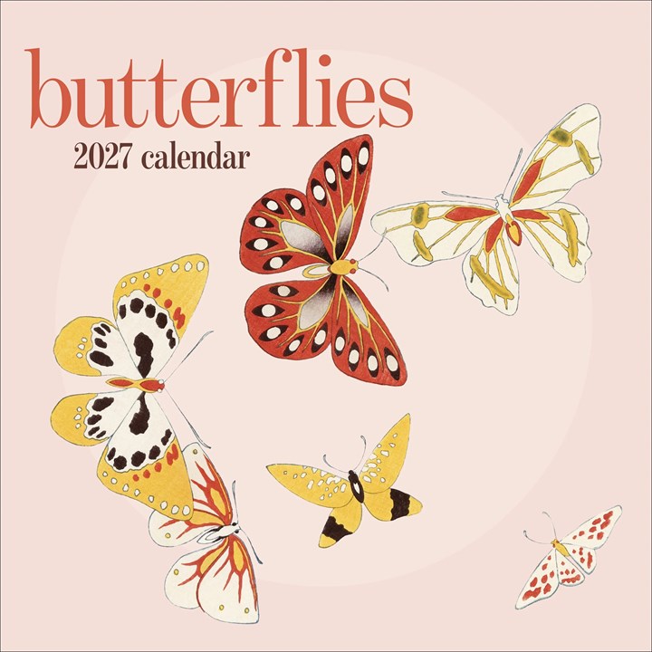 Butterflies Calendar 2027
