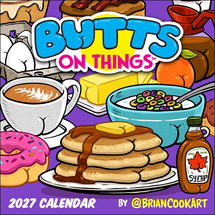Butts On Things Calendar 2027