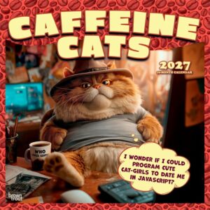 Caffeine Cats Calendar 2027