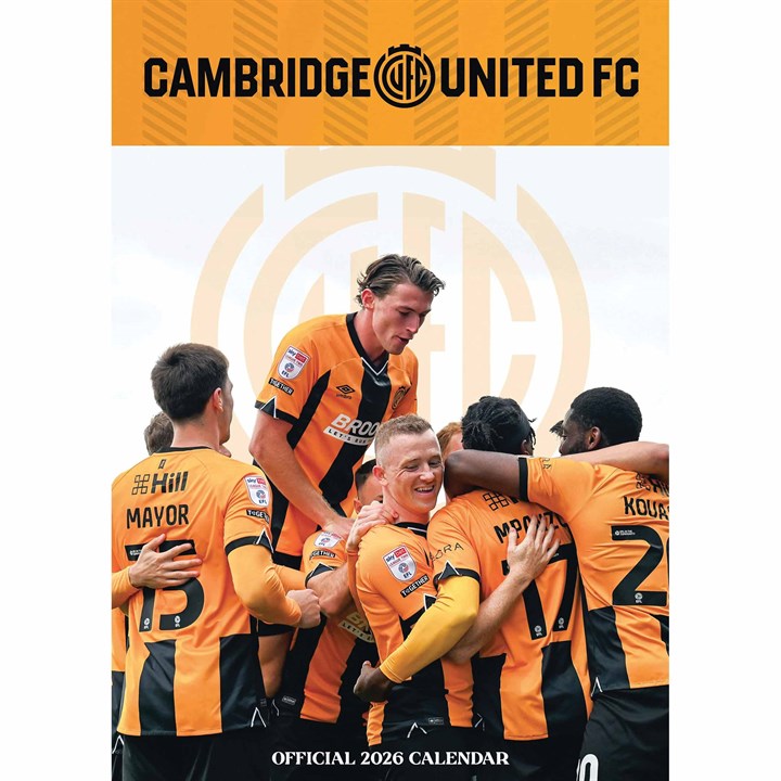 Cambridge United FC A3 Calendar 2026