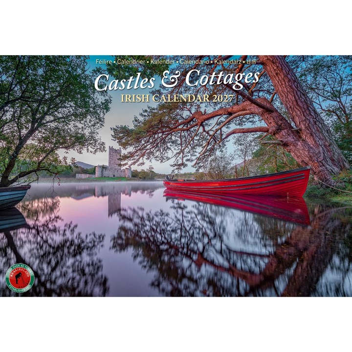 Castles & Cottages Ireland A4 Calendar 2027