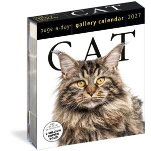 Cat Gallery Desk Calendar 2027