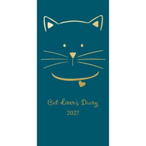 Cat Lover Slim Diary 2027
