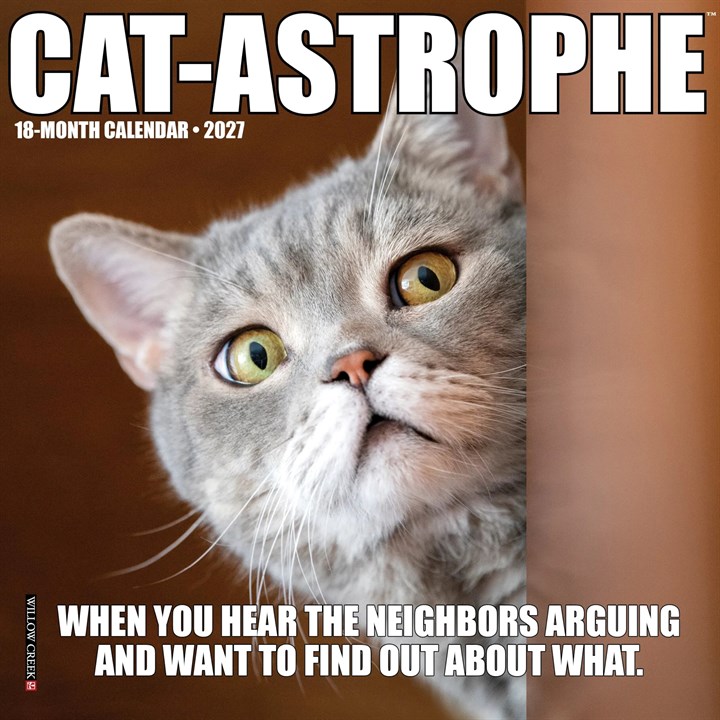 Cat-astrophe Mini Calendar 2027