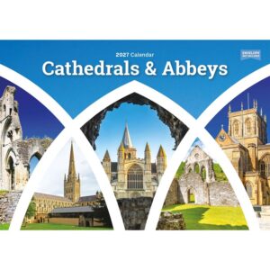 Cathedrals & Abbeys A5 Calendar 2027
