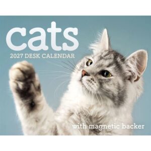 Cats Mini Desk Calendar 2027