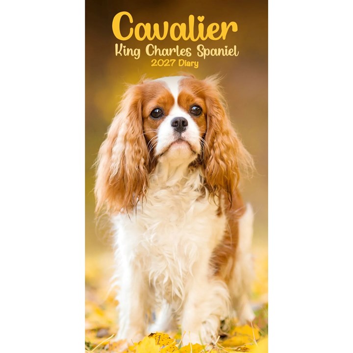 Cavalier King Charles Spaniel Slim Diary 2027
