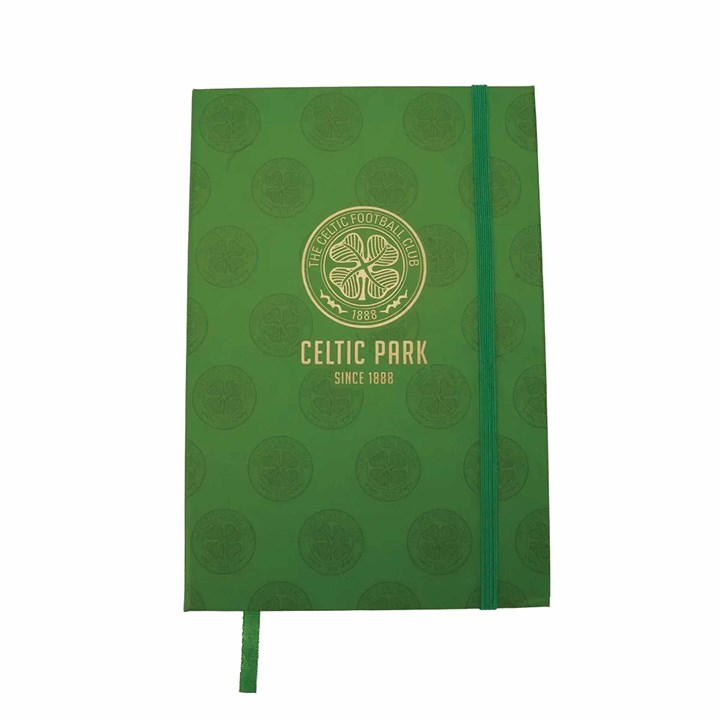 Celtic FC Gold Crest A5 Notebook