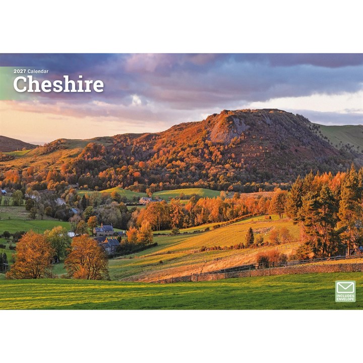 Cheshire A4 Calendar 2027