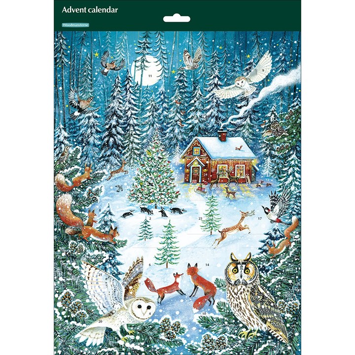 Christmas Cottage Traditional Large Advent Calendar