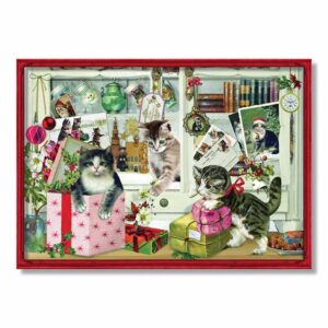 Christmas Kittens A4 Traditional Advent Calendar