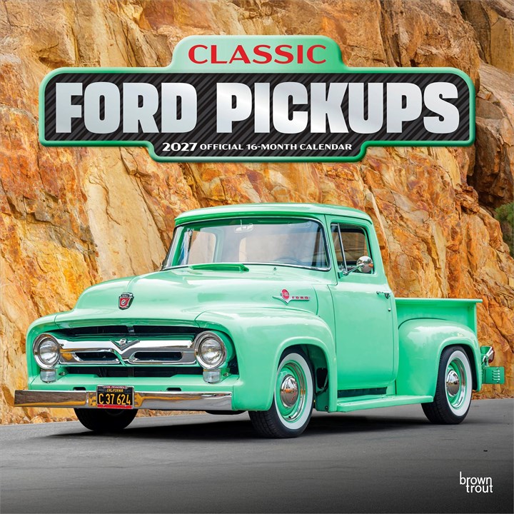 Classic Ford Pickups Calendar 2027