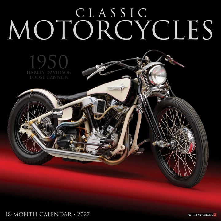 Classic Motorcycles Calendar 2027