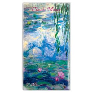 Claude Monet Slim Monthly Diary 2027 - 2028