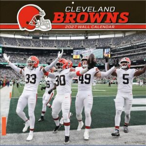 Cleveland Browns NFL Calendar 2027