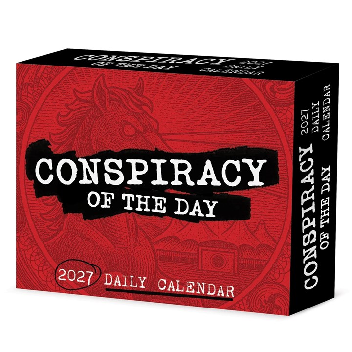 Conspiracy of the Day Desk Calendar 2027